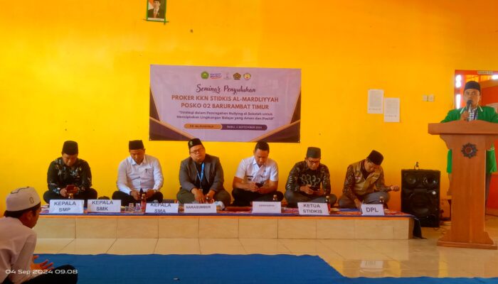 Mahasiswa KKN STIDKIS  Al-Mardliyyah Gelar Seminar Penyuluhan Strategi Pencegahan Bullying di Lingkungan Sekolah