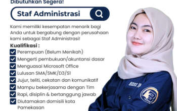 Lowongan Kerja Kabupaten Pamekasan Sebagai Staff Bosa Jasa