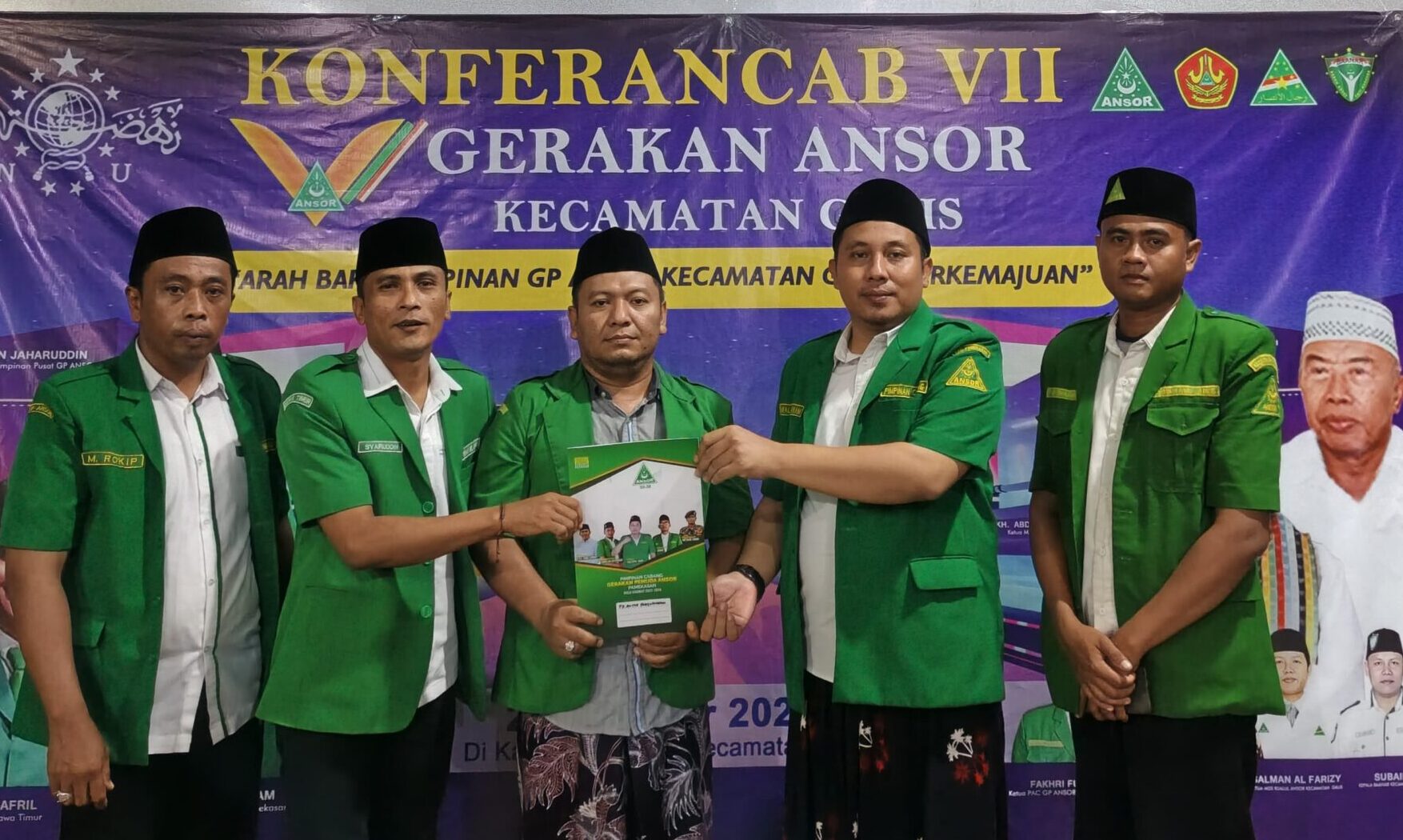 Anton Waluyo Terpilih Ketua PAC GP Ansor Galis