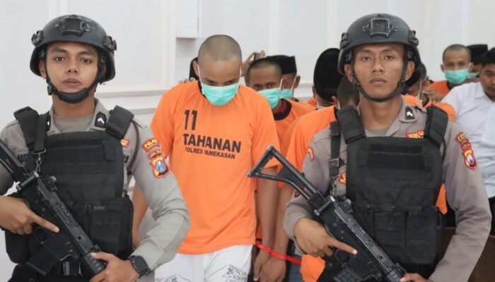 Selama 12 Hari, Polisi Berhasil Amankan 19 Tersangka Kasus Narkoba di Pamekasan