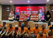 Polres Jember Bekuk 15 Tersangka dari 14 Kasus Narkoba dan Okerbaya