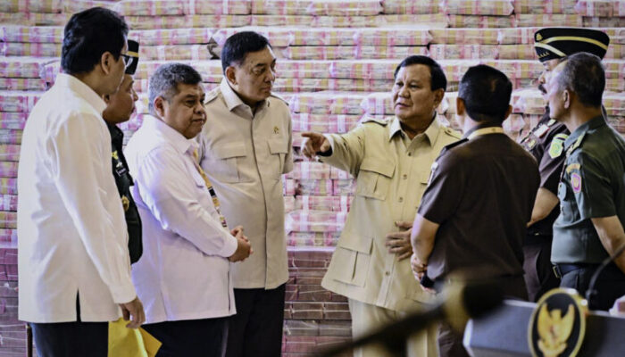 Kerugian Negara RP 13,25 Triliun Berhasil Dikembalikan, Prabowo Apresiasi Jaksa Agung