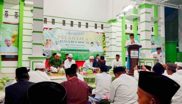 Pelantikan MWCNU Galis Periode Baru, Perkuat Kemandirian dan Kesejahteraan Umat