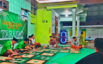 Pengajian “Tarakad” MDS Majlis Dzikir dan Shalawat PAC GP Ansor Galis Digelar di Masjid Walisongo Desa Bulay