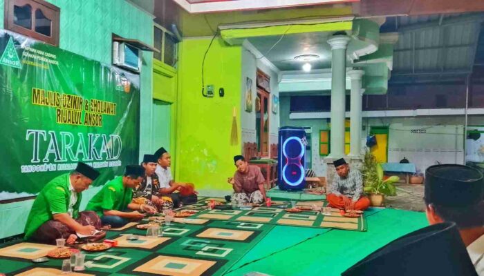 Pengajian “Tarakad” MDS Majlis Dzikir dan Shalawat PAC GP Ansor Galis Digelar di Masjid Walisongo Desa Bulay