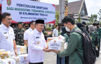 3.000 Mahasiswa Terdampak Karhutla di Kalteng Terima Bantuan Pemprov